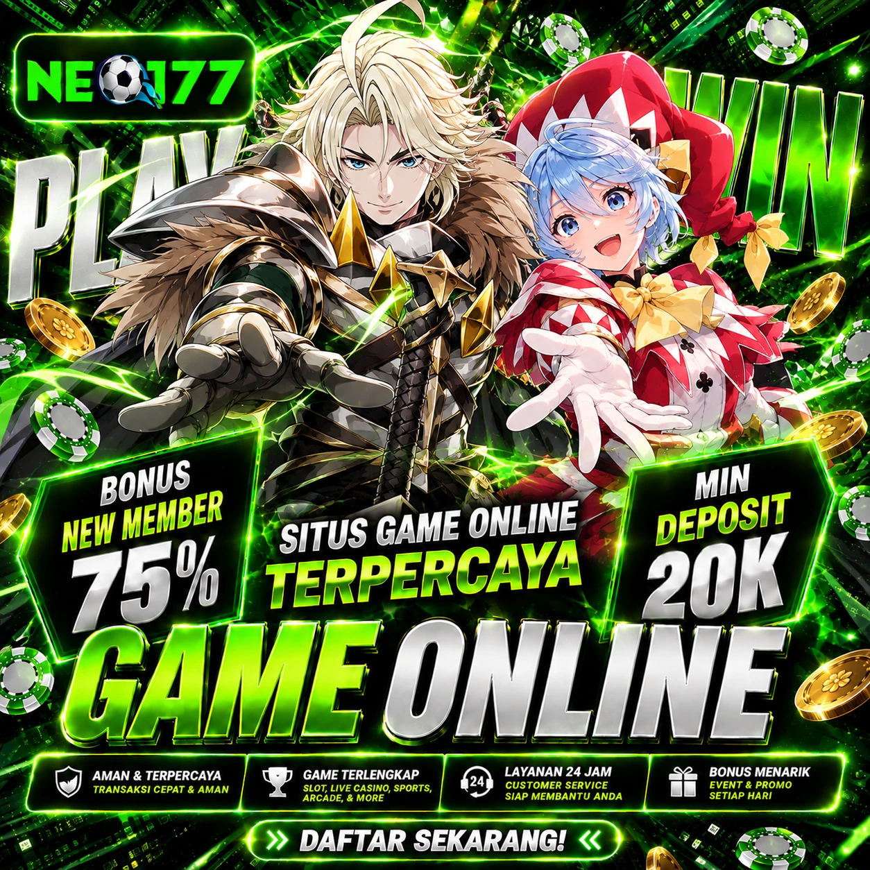 NEO177 Situs Game Online Resmi